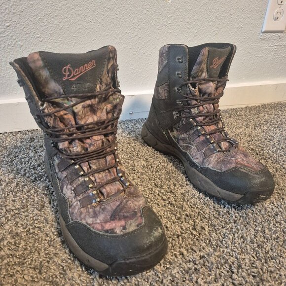 Danner Boots Vital GTX 400G Camo Hunting Mossy Oak Outdoor Lace-Up Warm Men\'s 10 main image 7